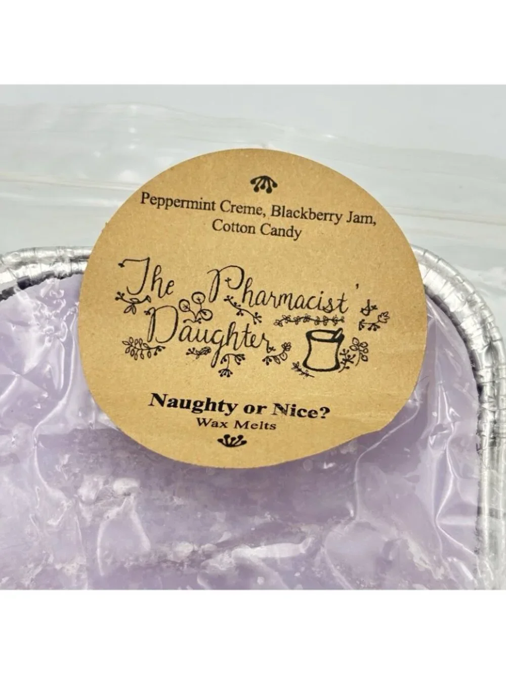 The Pharmacist’s Daughter Vendor Wax Melts Loaf Naughty Or Nice 2024 Peppermint